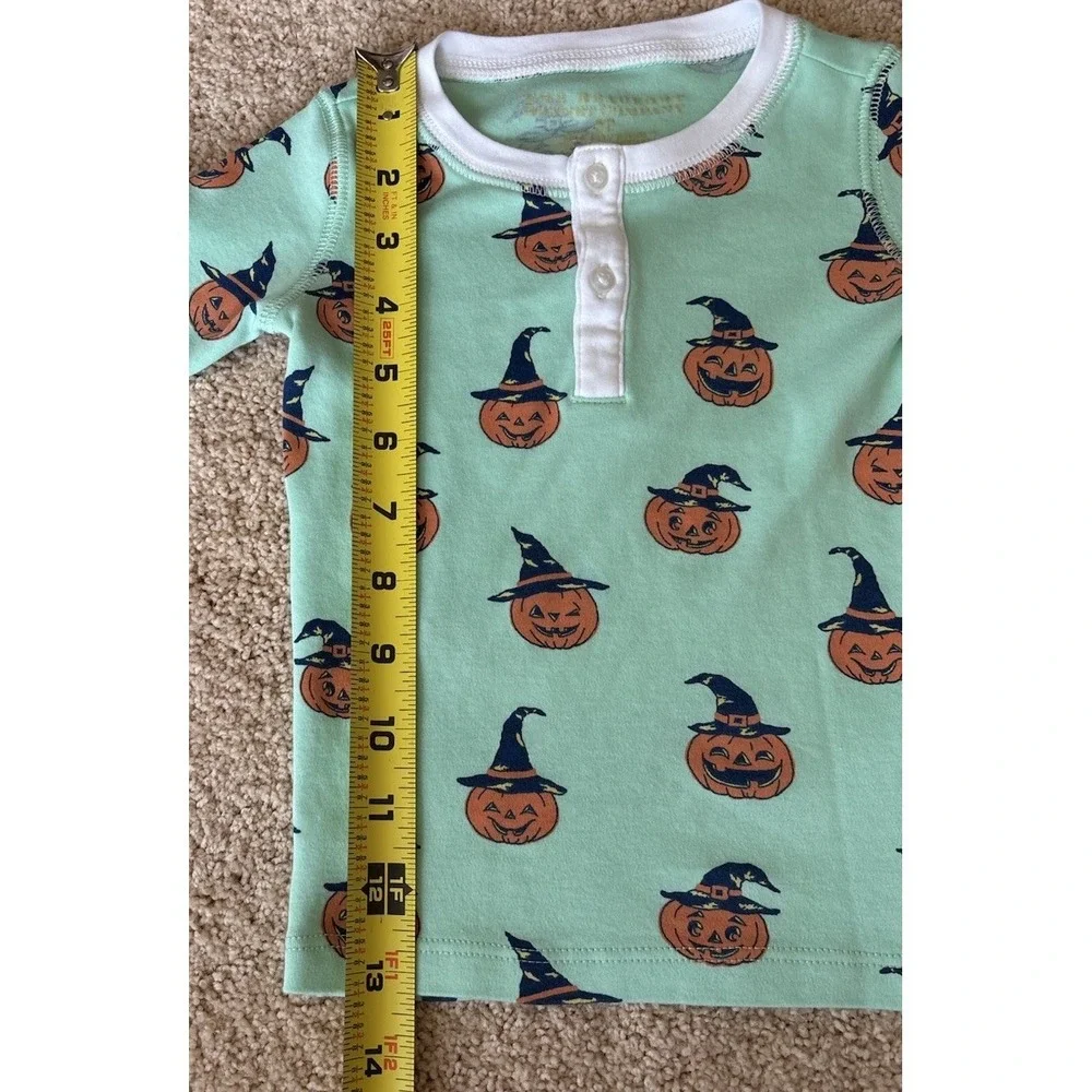 The Beaufort Bonnet Company Sara Jane Pumpkin Top Only Pajama Size 2